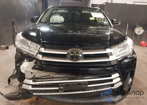 2018 Toyota Highlander Xle from USA, damaged, VIN 5TDJZRFH9JS494224